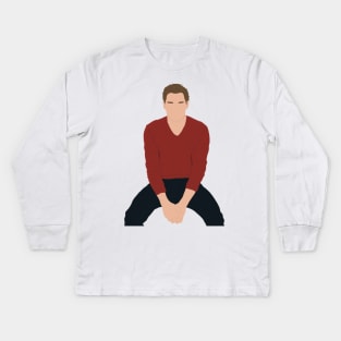 Dominic Sherwood #2 Kids Long Sleeve T-Shirt